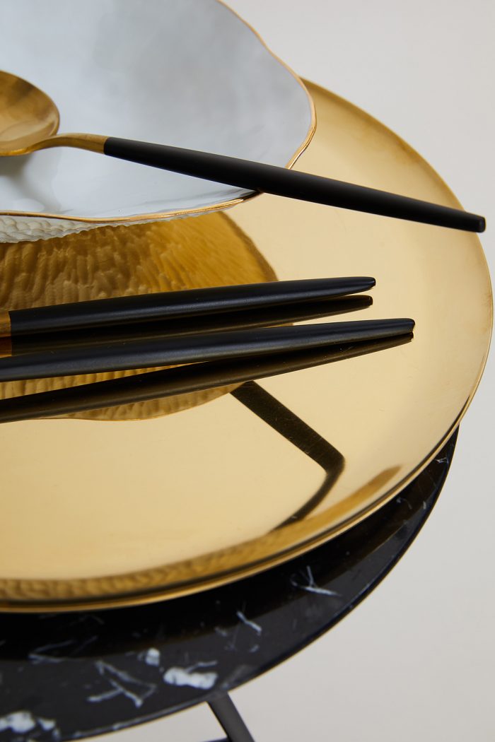Grand Plateau gravé A VOTRE SERVICE Gold 🇫🇷 – Image 4