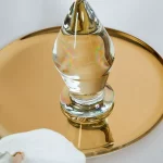 Butt Plug en verre transparent LE TITAN