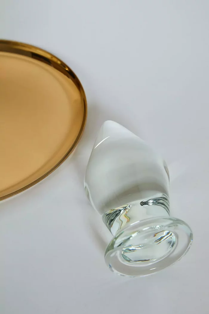 Butt Plug en verre transparent LE TITAN – Image 5