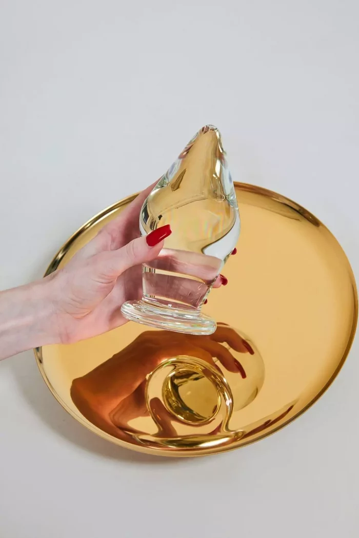 Butt Plug en verre transparent LE TITAN – Image 2