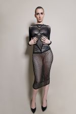Robe résille TALK TO ME – Image 5