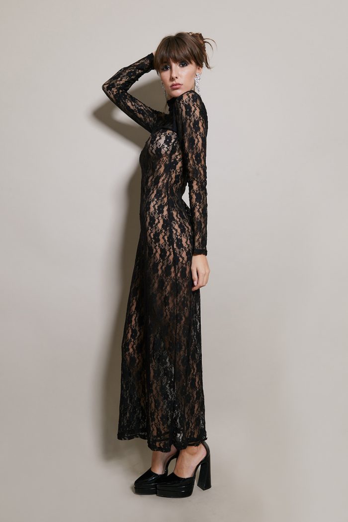 Robe dentelle MADAME PAULINE – Image 1