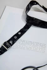 Soutien-Gorge ouvert Wetlook en vinyle SAINTE-VICTOIRE – Image 3