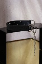 Collier Vampire en cuir de galuchat