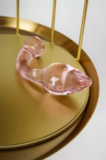 Set x 3 Plug Anal Pink en verre SEPTEMBRE ROSE – Image 6