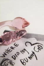 Set x 3 Plug Anal Pink en verre SEPTEMBRE ROSE – Image 8