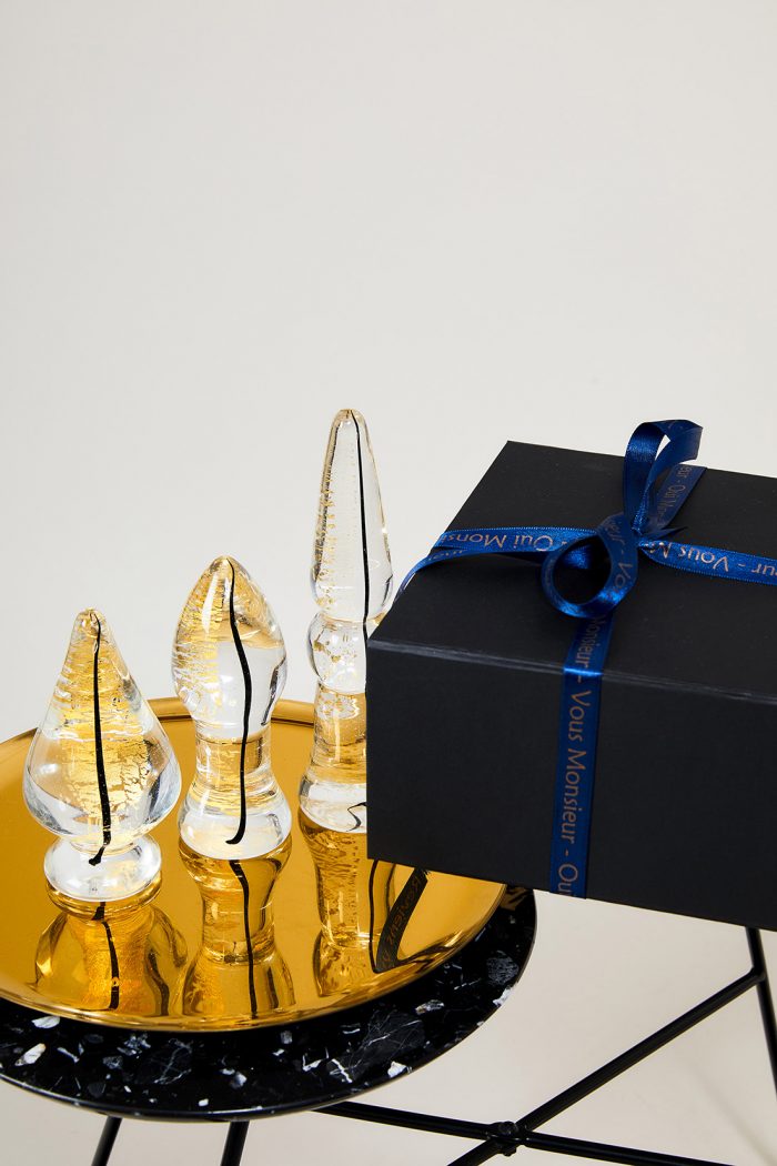 Coffret Plug Anal - DeLuxe Box 3 pièces GOLDDIGGER x Thomas Ségaud 🇫🇷 – Image 6