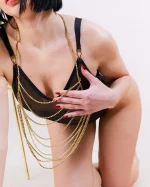 Harnais de corps SHINY GIRL Strass