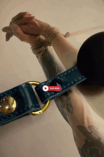 Gag-Ball STRASS-MOI FORT x Liebe