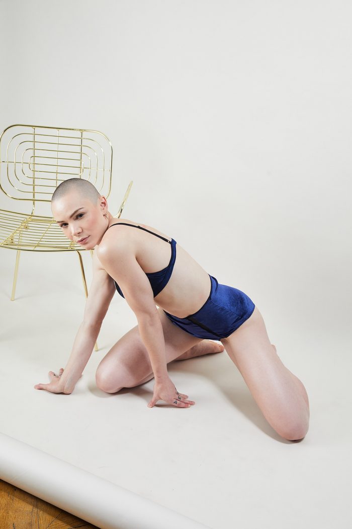Culotte Taille Haute BLUE VELVET x Superbe Paris – Image 1