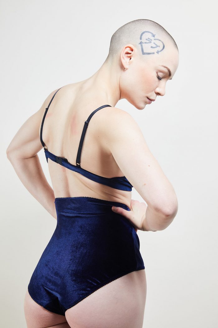 Culotte Taille Haute BLUE VELVET x Superbe Paris – Image 4