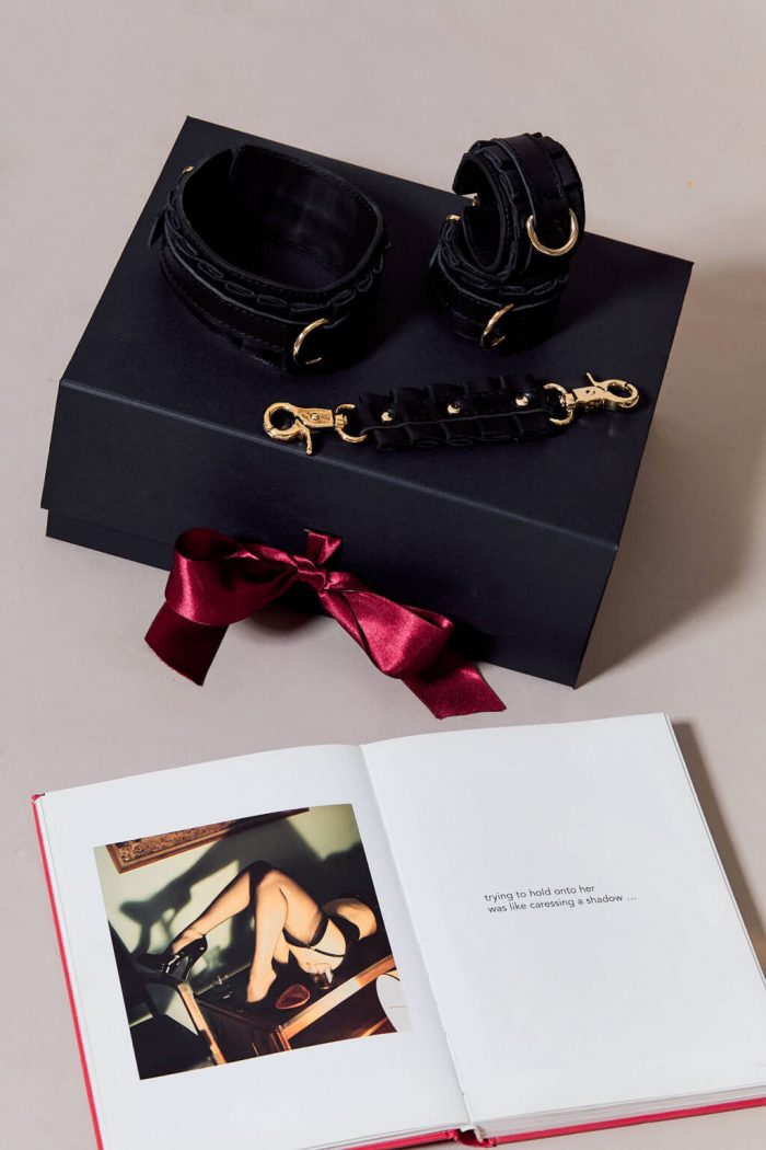 Menotte en cuir ROISSY D-Ring x Maison Dressage – Image 6