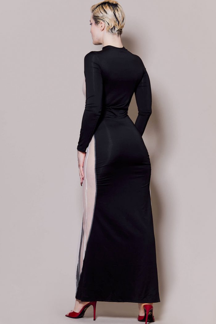 Robe asymétrique TES DÉSIRS FONT DÉSORDRE – Image 4