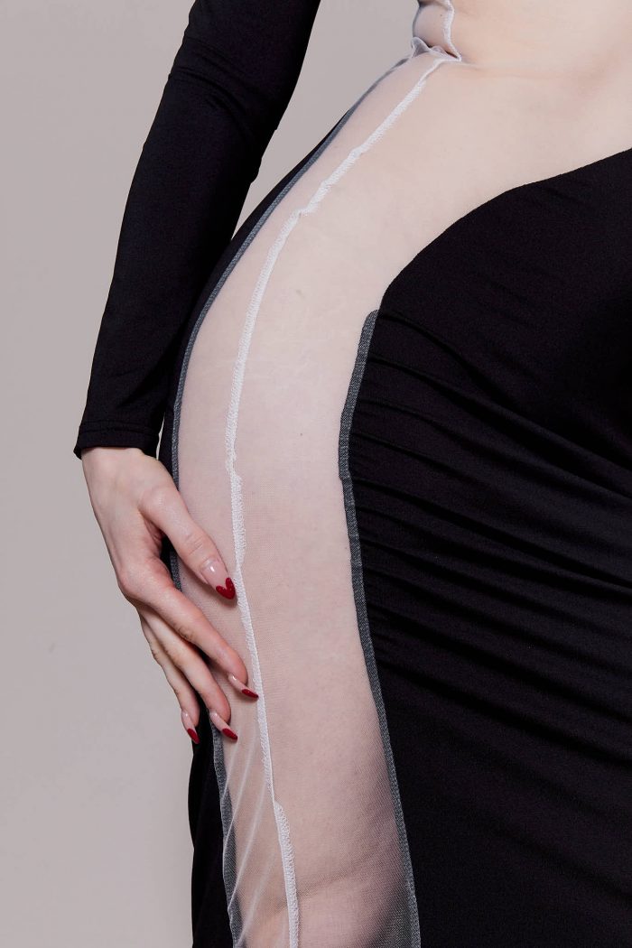 Robe asymétrique TES DÉSIRS FONT DÉSORDRE – Image 2