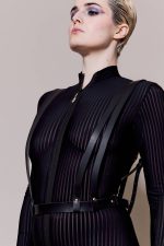 Harnais en cuir LA TRAPEZISTE x Maison Dressage