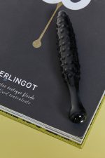 Dildo en verre texturé TRICKY – Image 3