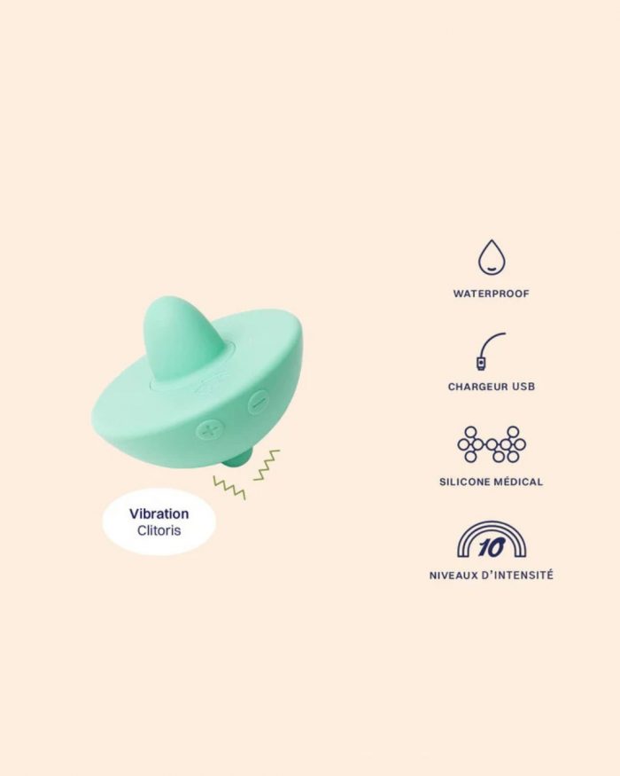 Vibro clitoridien Toupie x Puissante – Image 3