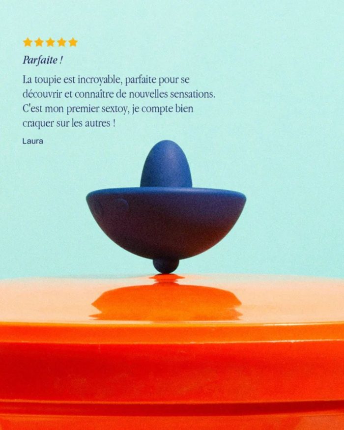 Vibro clitoridien Toupie x Puissante – Image 8