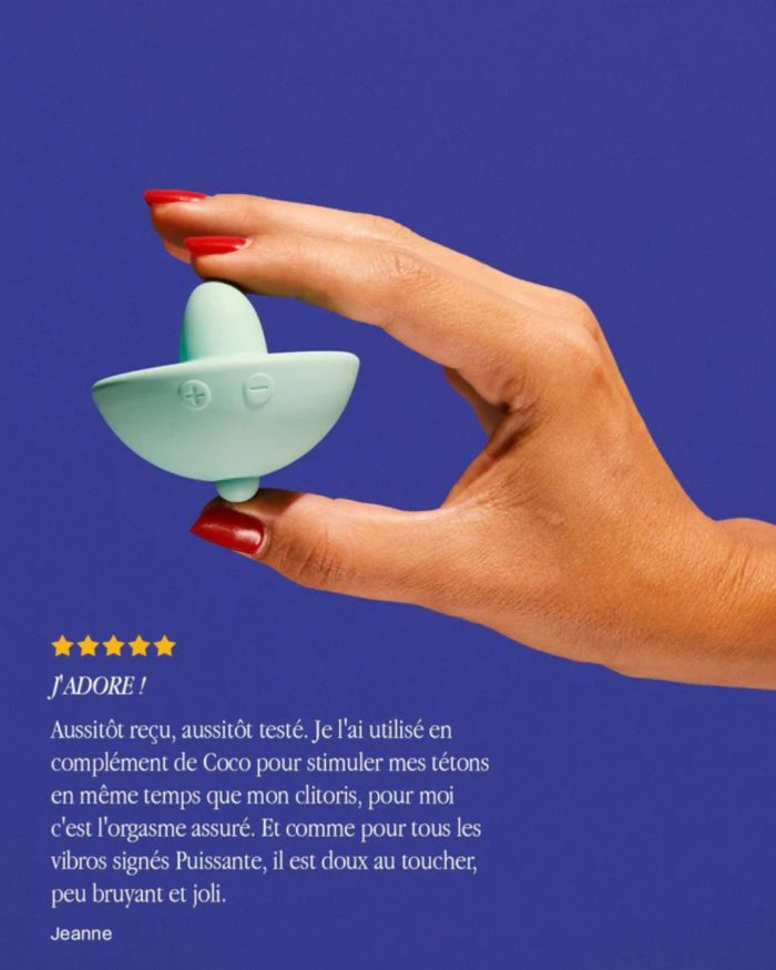 Vibro clitoridien Toupie x Puissante – Image 9