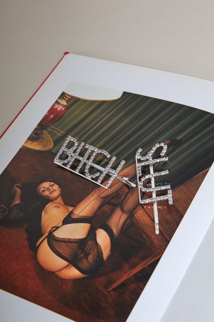 Barrette strass BITCH – Image 5
