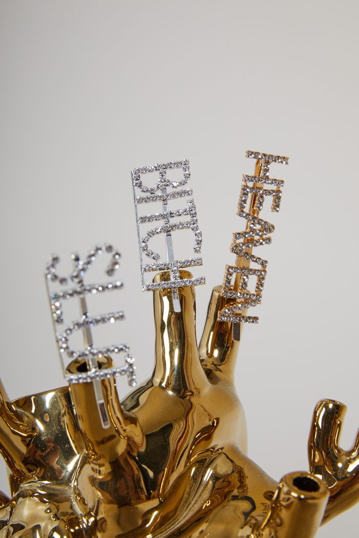 Barrette strass BITCH – Image 4