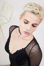 Body Noir en tulle HUNTER GAME – Image 6