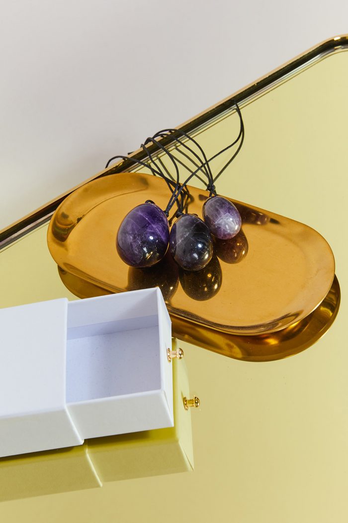 Le set de 3 x YONI EGG en pierre – Image 5