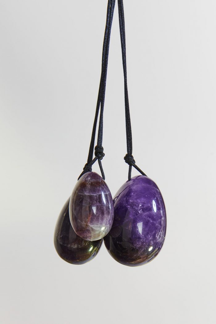Le set de 3 x YONI EGG en pierre – Image 8