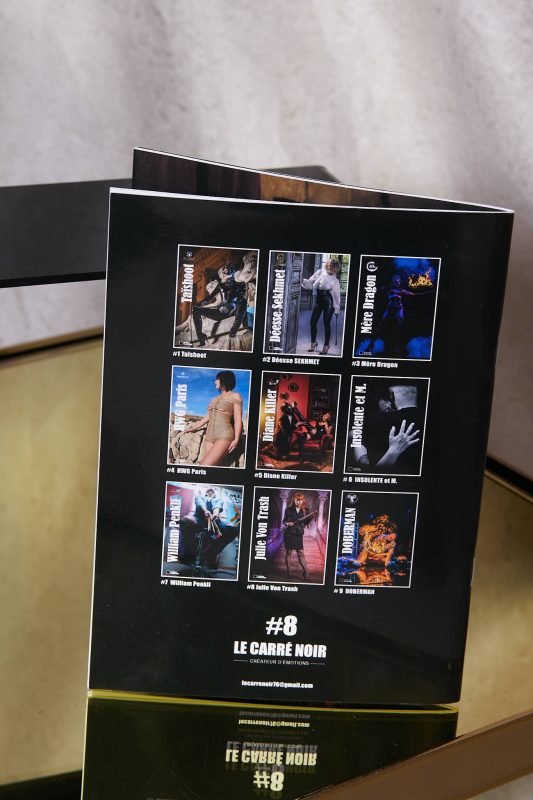 fanzine BDSM carré noir