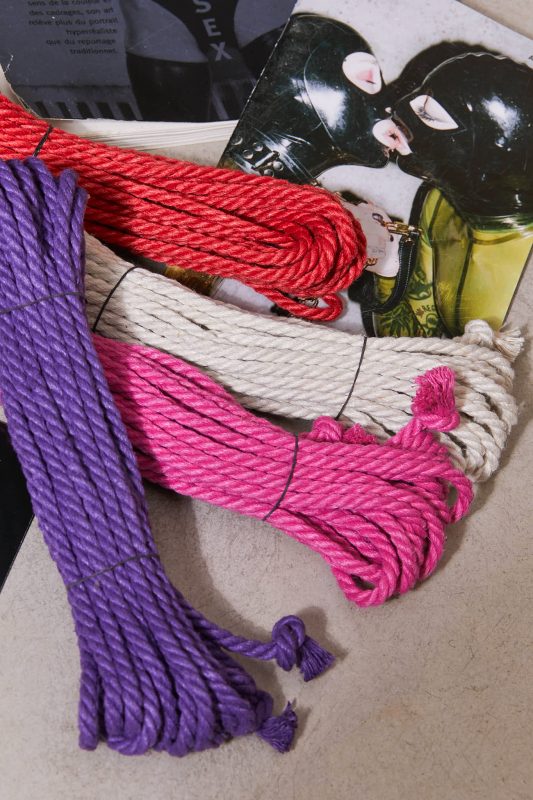 cordes shibari en chanvre chez vousmonsieur